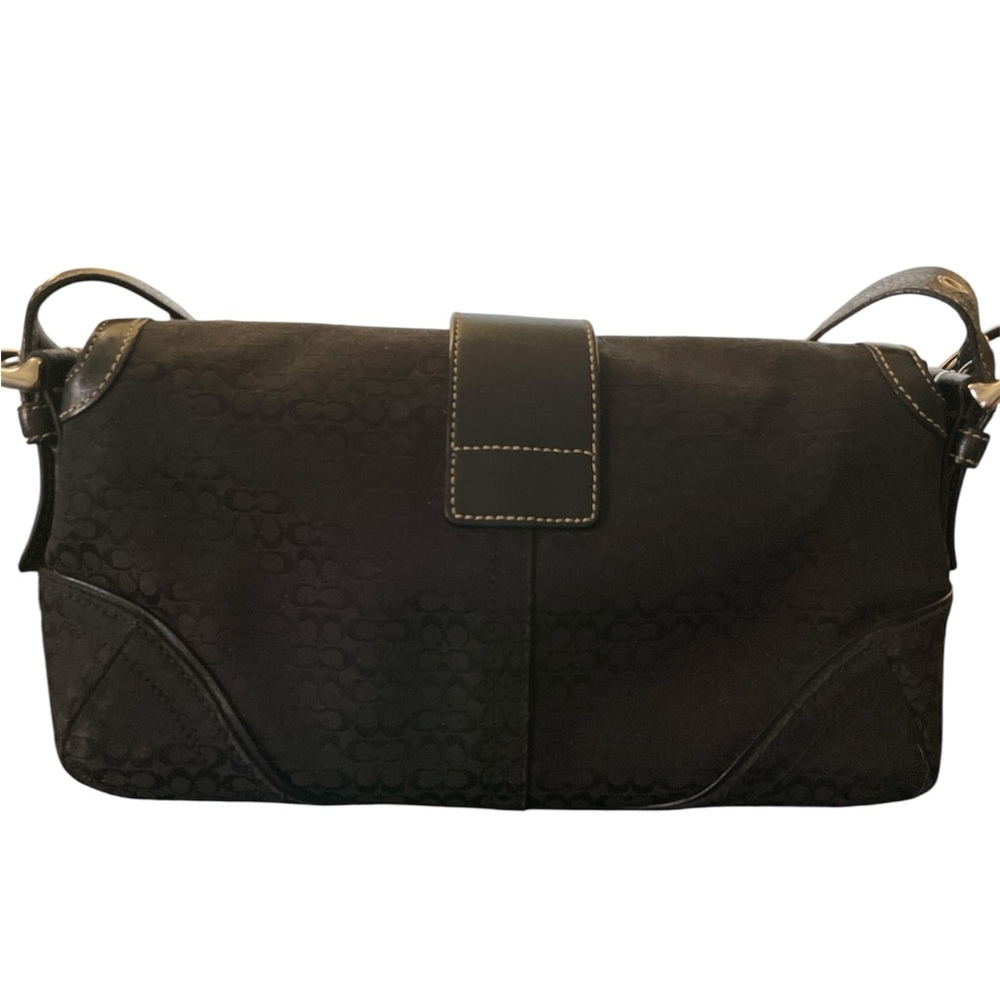 Coach Black Shoulder Bag - Picture 15 of 16